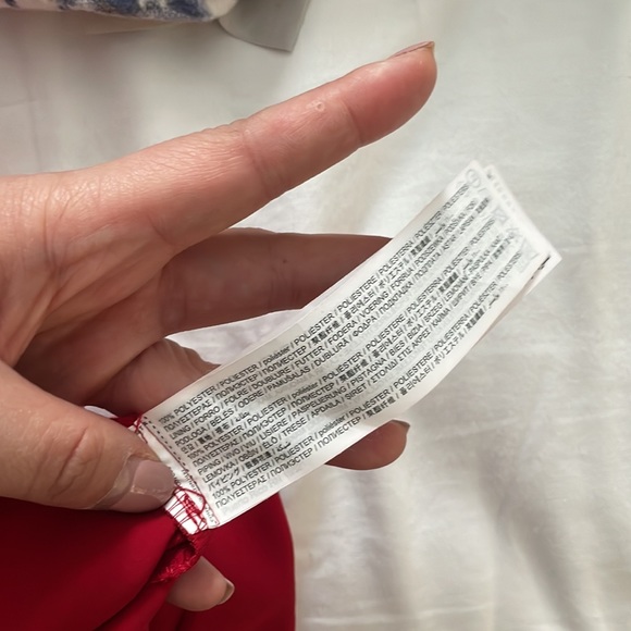 MANGO Red One Shoulder Jumpsuit - Picture 5 of 6